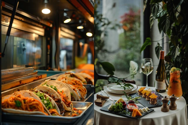 Street Food vs Fine Dining: Dua Dunia dengan Cita Rasa Berbeda